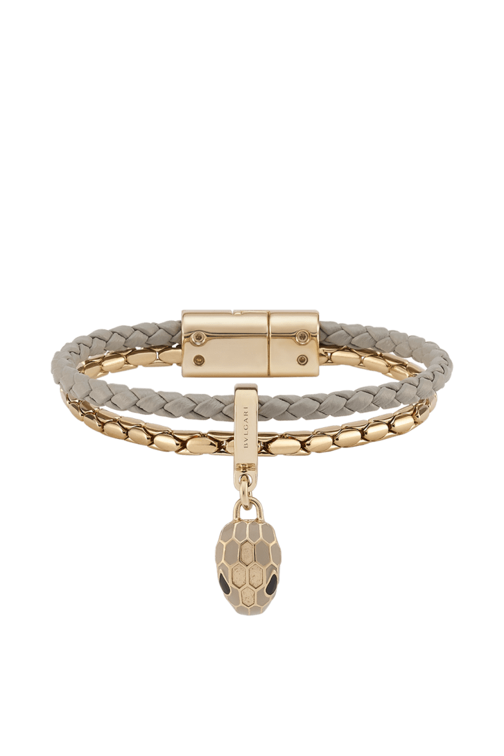 Serpenti Forever系列 皮革手镯