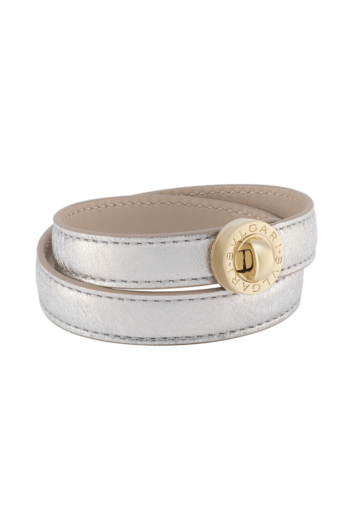 ブルガリ・ブルガリ レザーブレスレット