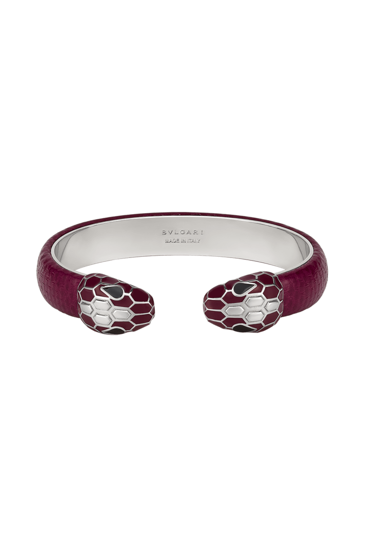 Serpenti Forever Leather Bracelet