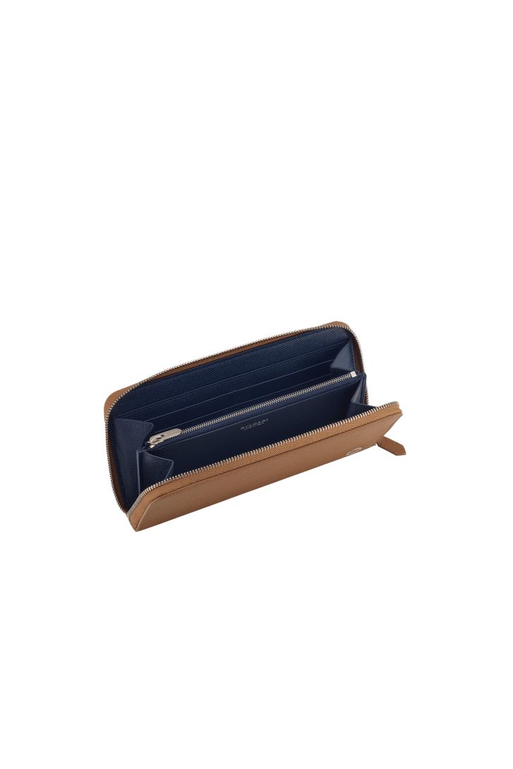 ブルガリ・ブルガリ マン ジップウォレット Calf Leather 294735