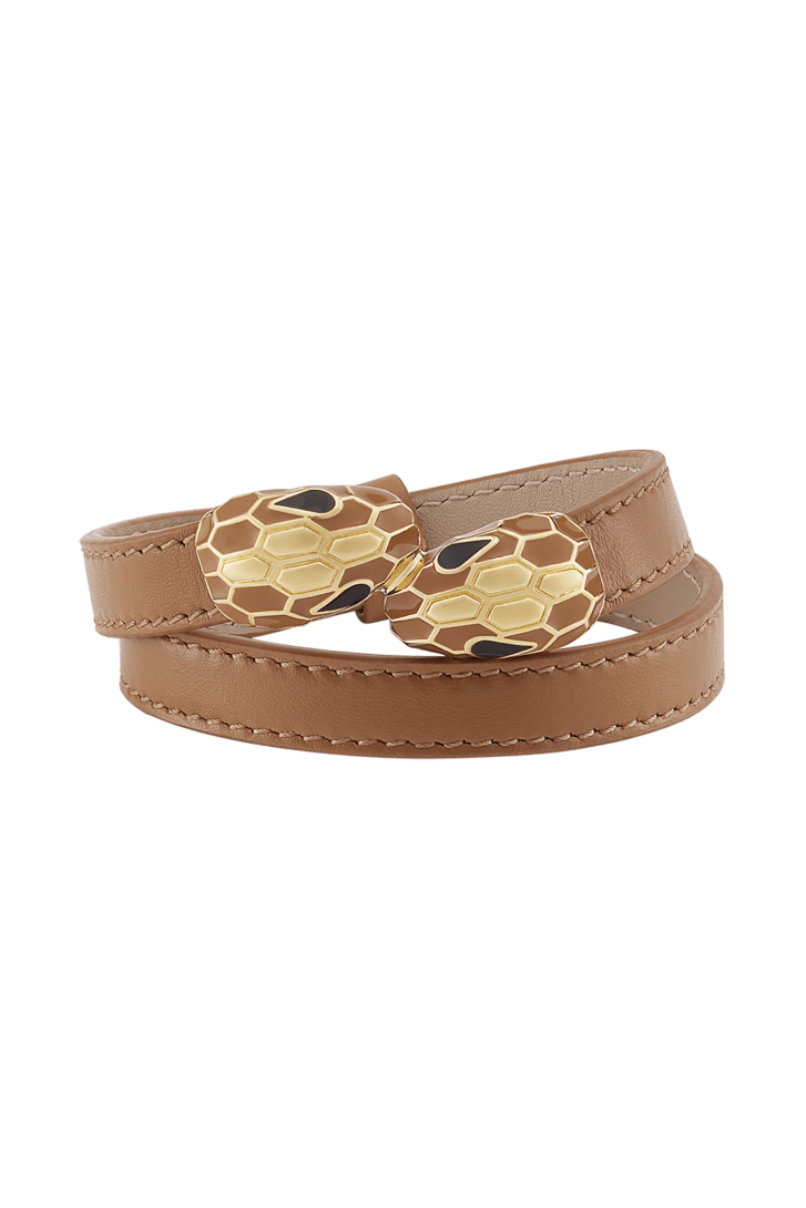 Serpenti Forever Leather Bracelet