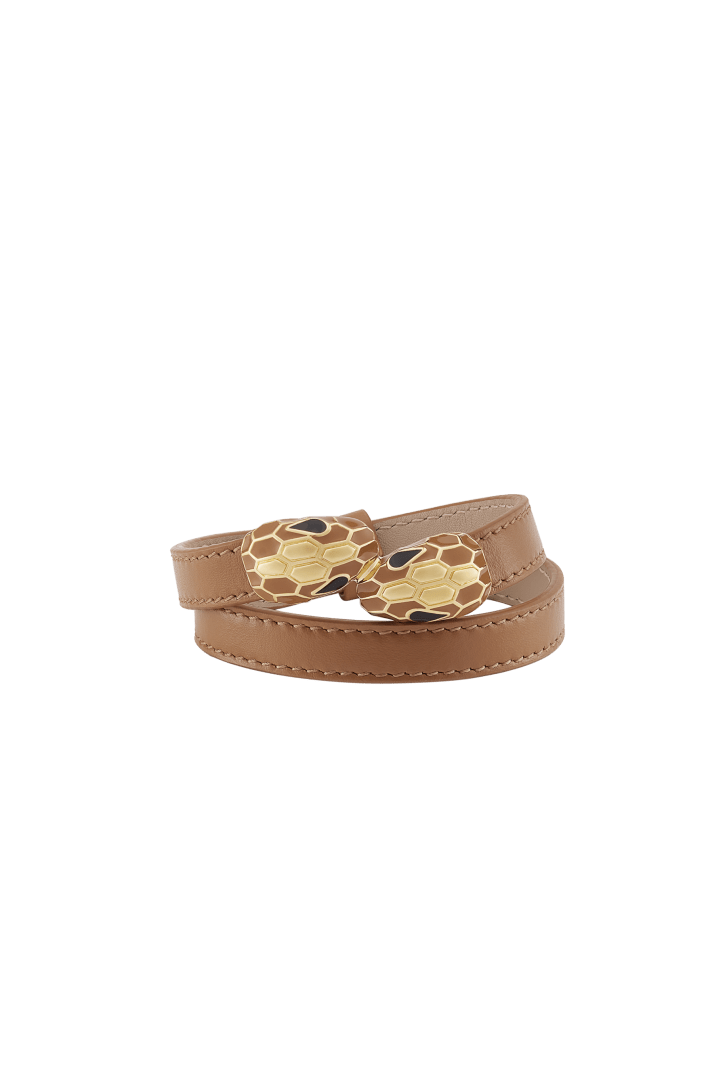 Serpenti Forever Leather Bracelet