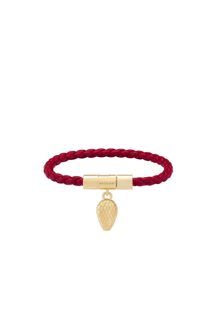 Serpenti Forever Leather Bracelet