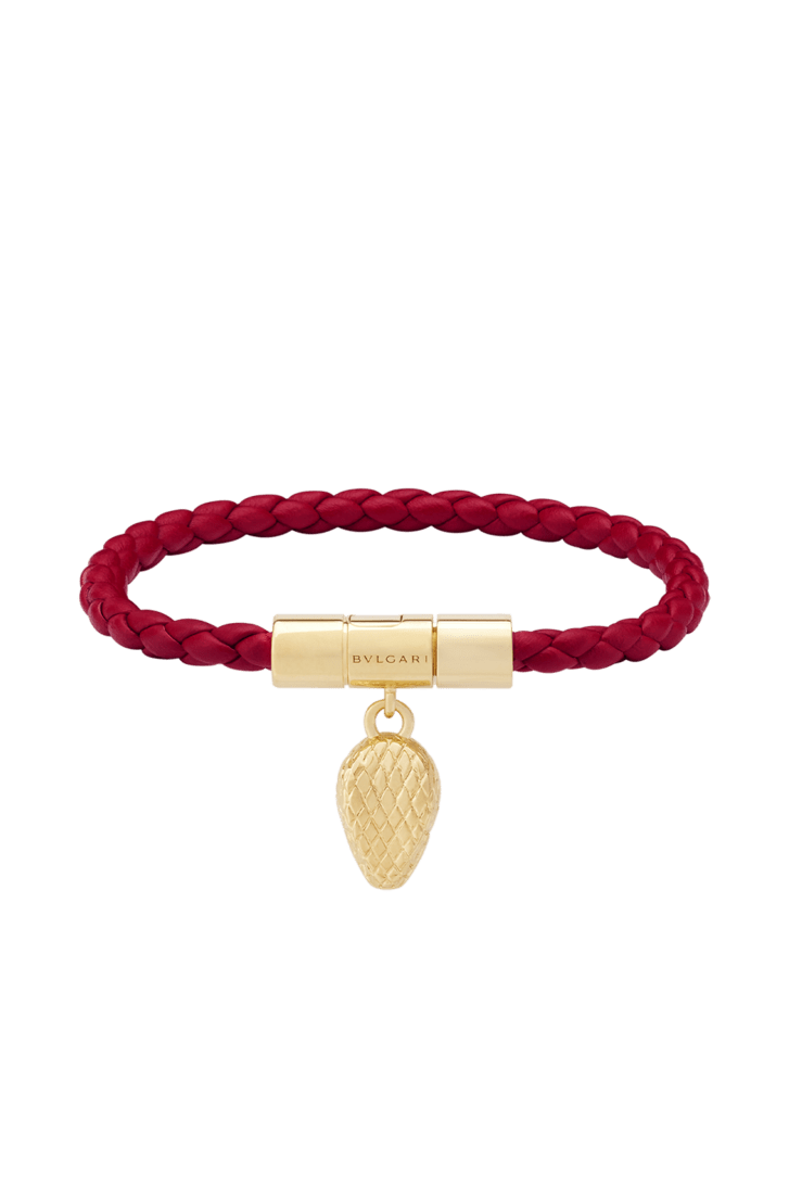 Serpenti Forever Leather Bracelet