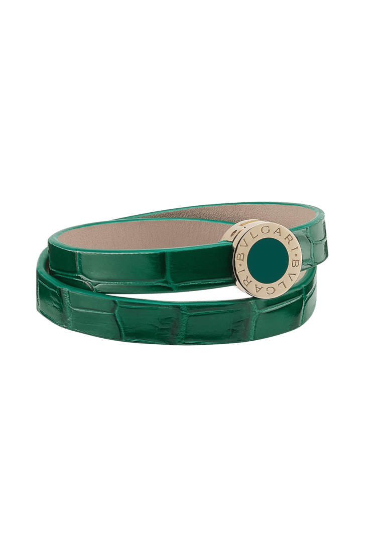 BVLGARI BVLGARI Leather Bracelet