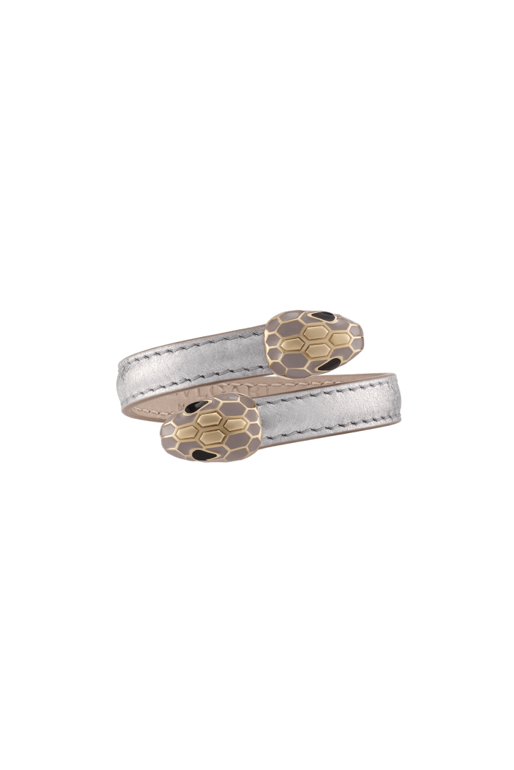 Serpenti Forever Leather Bracelet