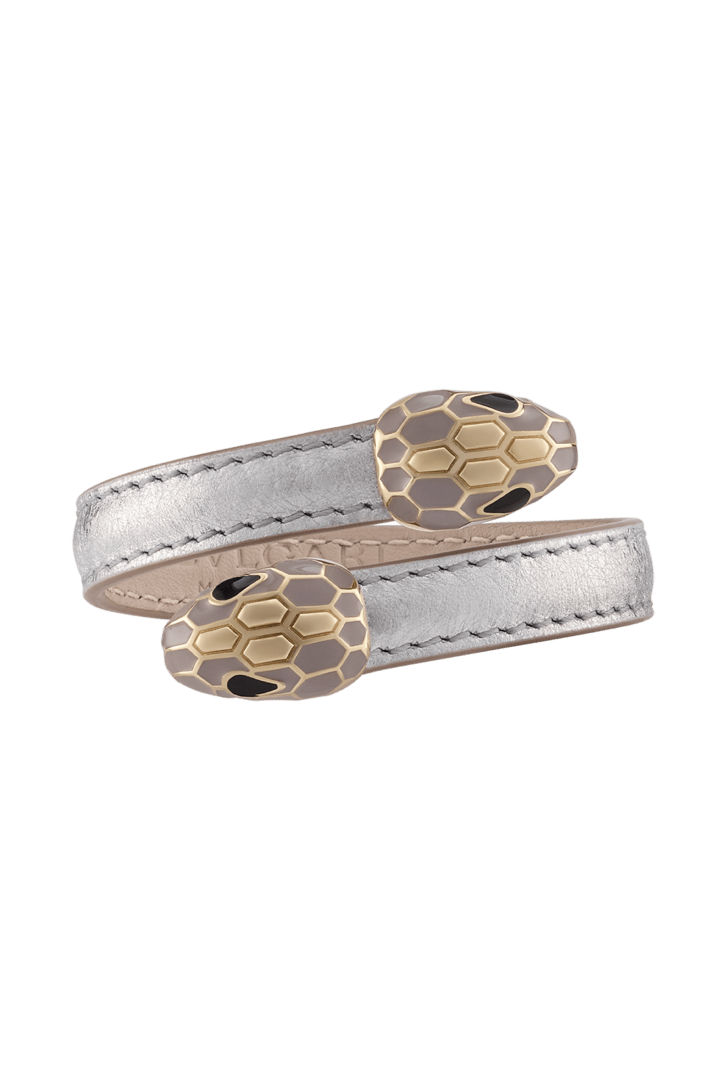 Serpenti Forever Leather Bracelet