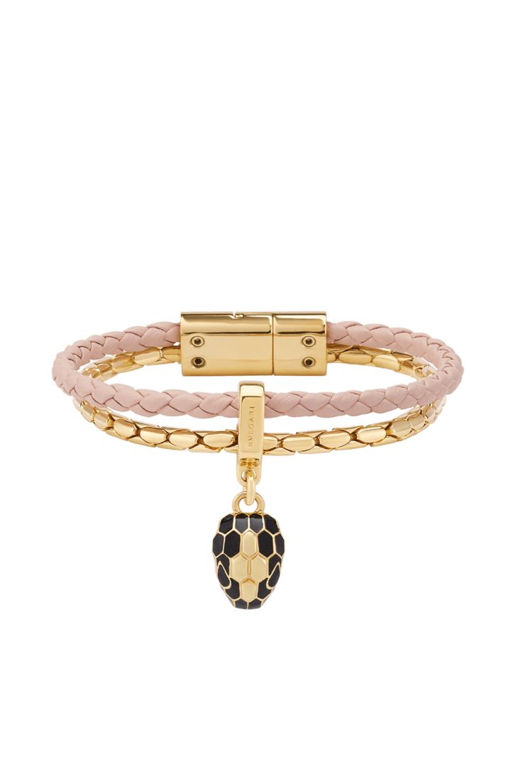 Serpenti Forever Leather Bracelet