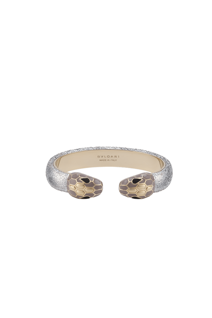 Serpenti Forever Pulseira de couro
