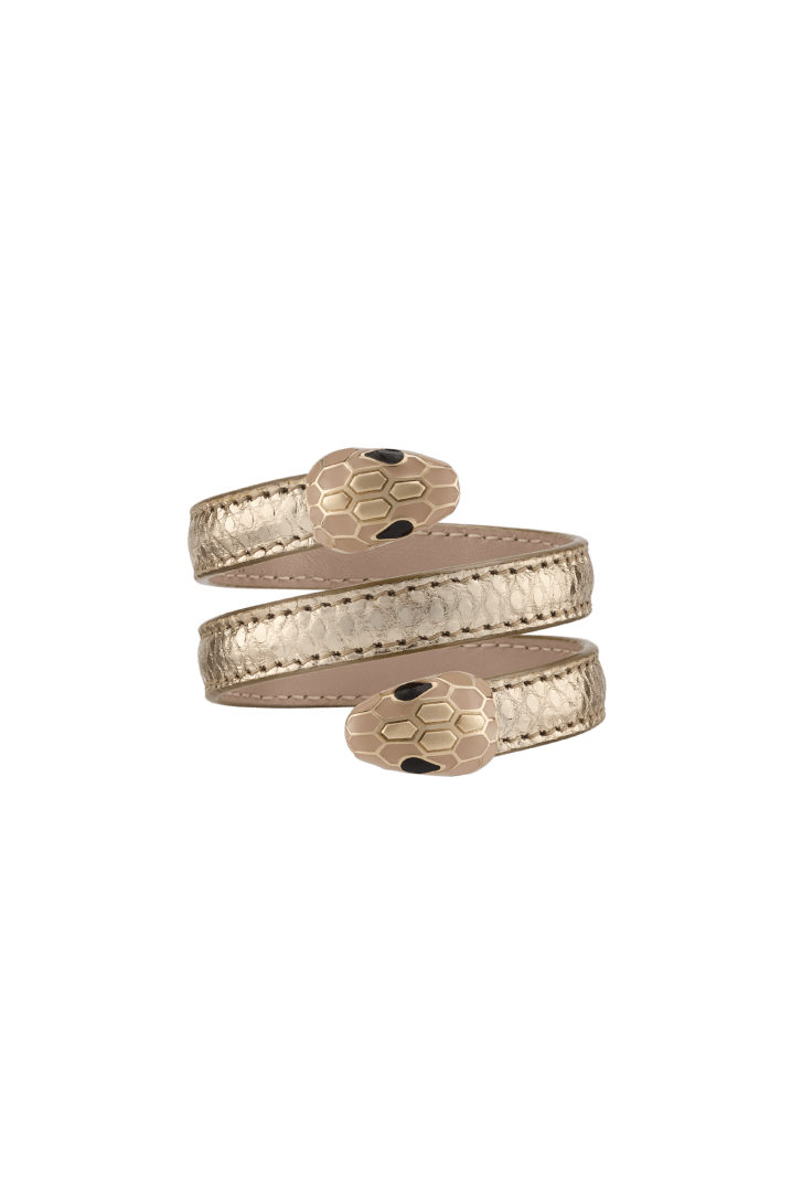 Serpenti Forever Leather Bracelet