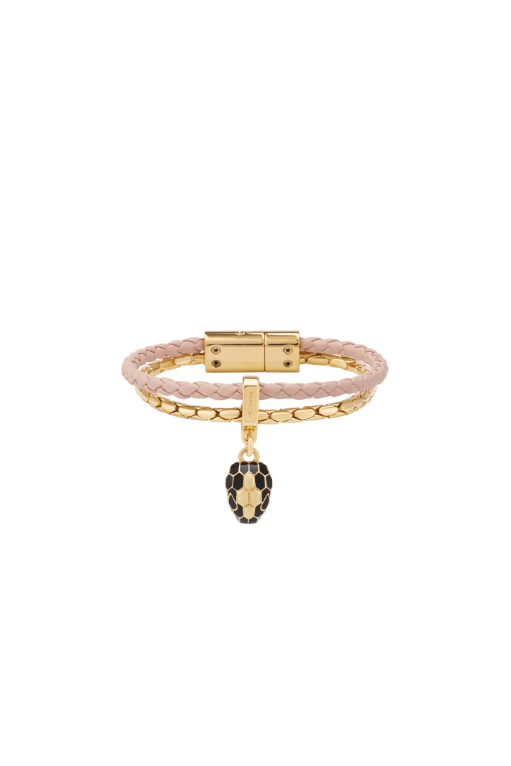 Serpenti Forever Leather Bracelet