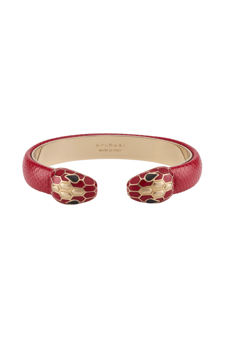 Serpenti Forever Leather Bracelet