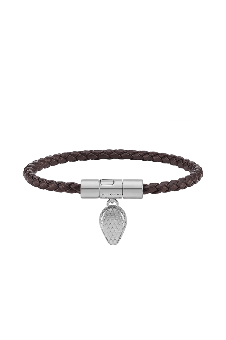 Serpenti Forever Leather Bracelet