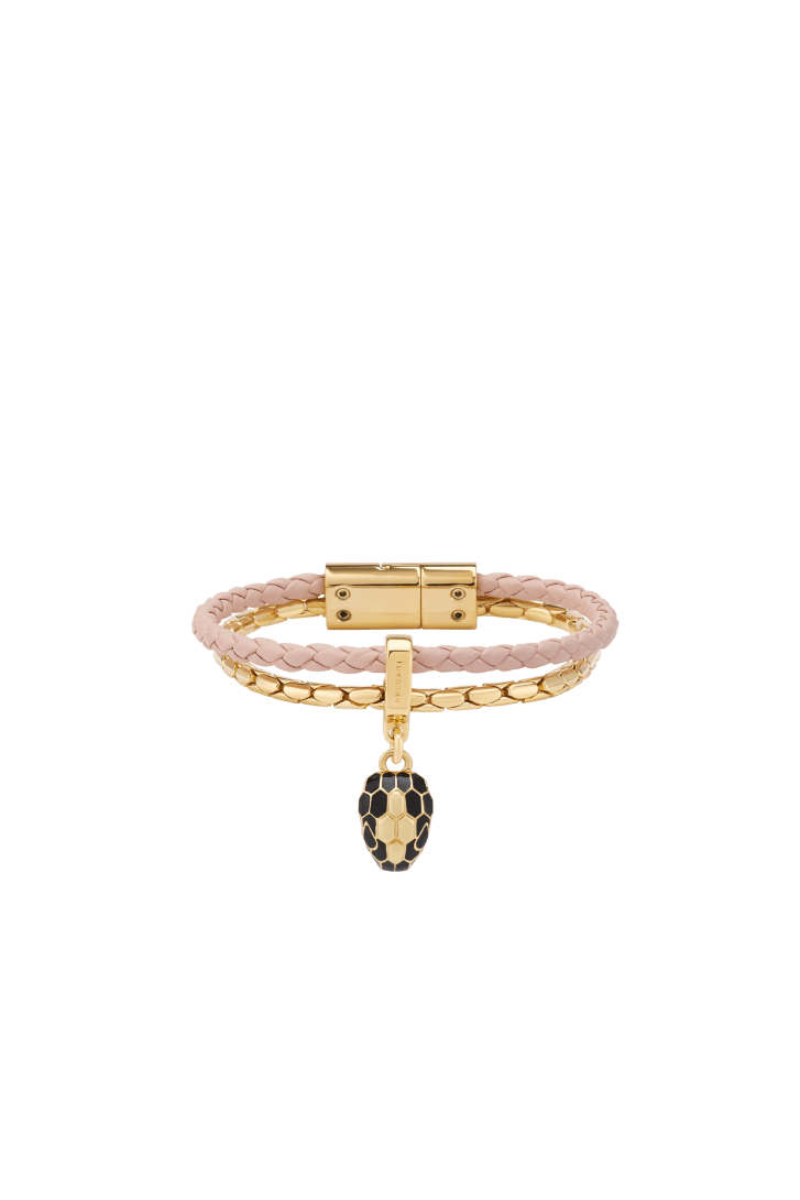 Serpenti Forever Leather Bracelet