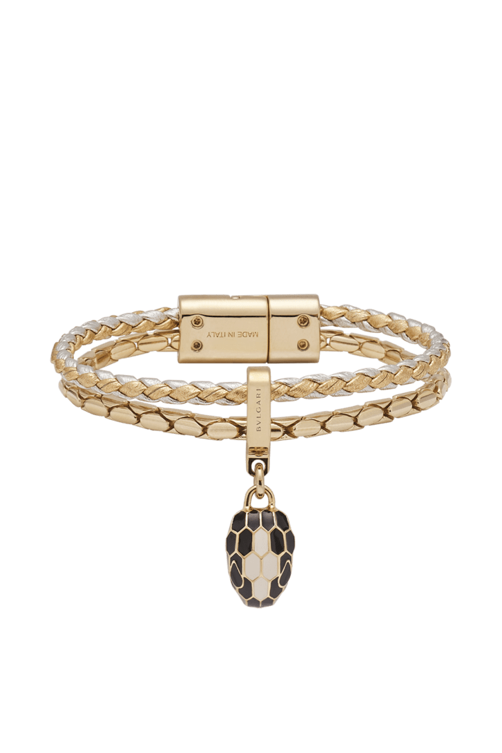 Serpenti Forever Leather Bracelet