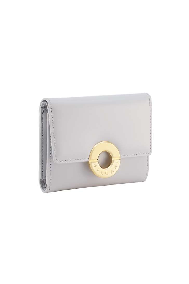 ブルガリ ローマ コンパクトウォレット Calf Leather 294954