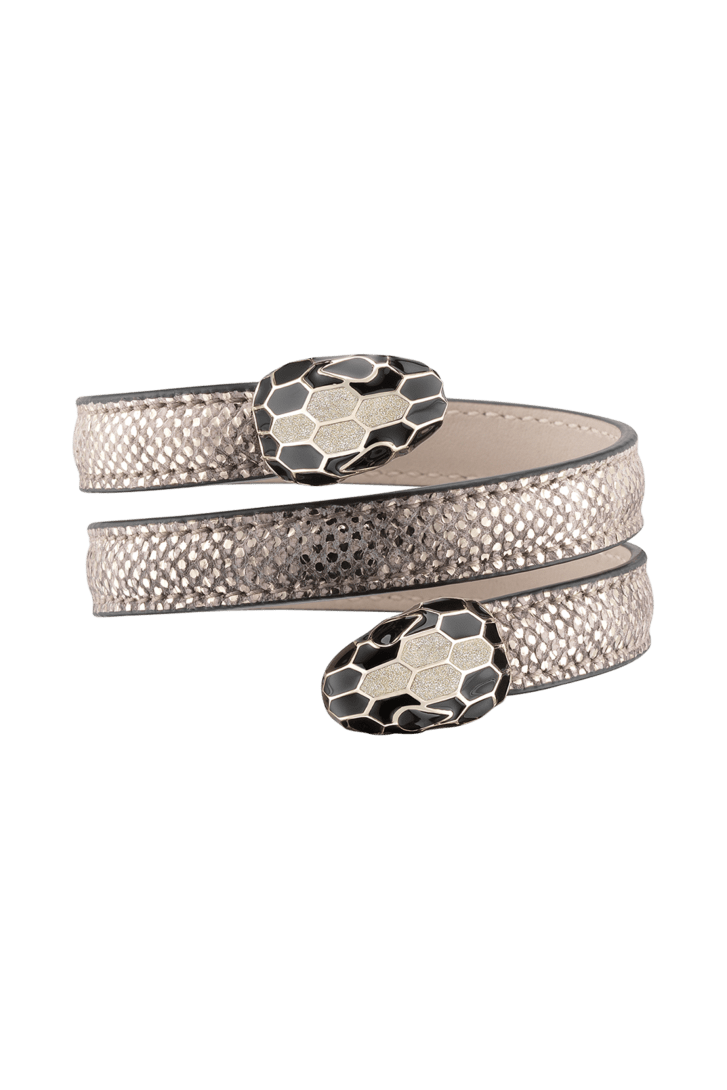 Serpenti Forever Leather Bracelet