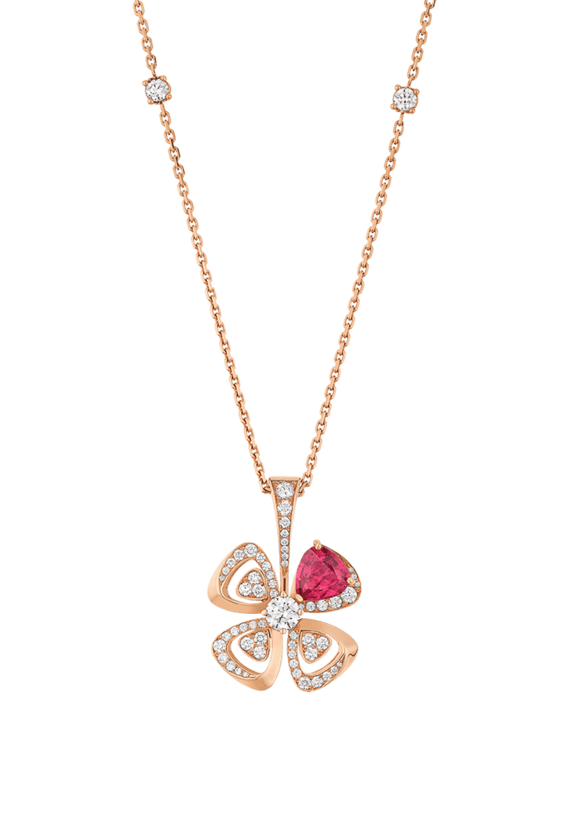 フィオレヴァー ネックレス Rose Gold 359928 | ネックレス | Bvlgari Official Store