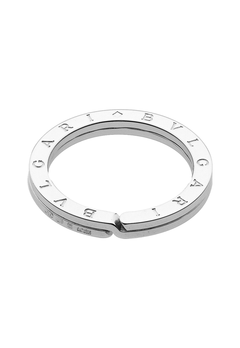 Bvlgari Bvlgari スターリングシルバー製キーリング - 34886 : イタリア製高級グッズ | ブルガリ Silver 34886 |  キーホルダー | Bvlgari Official Store