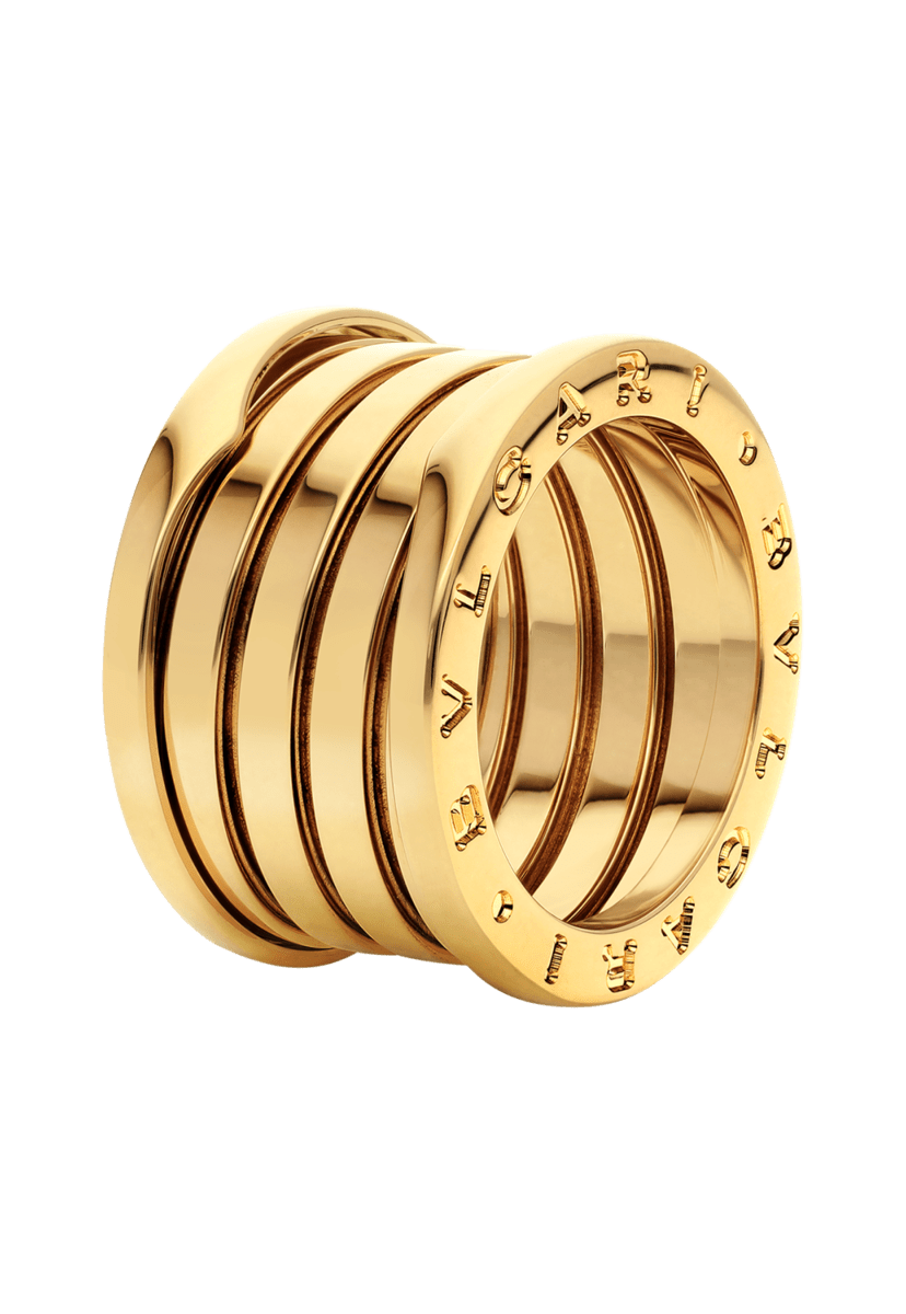 B.zero1 Yellow Gold Ring 356348 Bvlgari Yellow Gold 356348 Rings Bvlgari Official Store