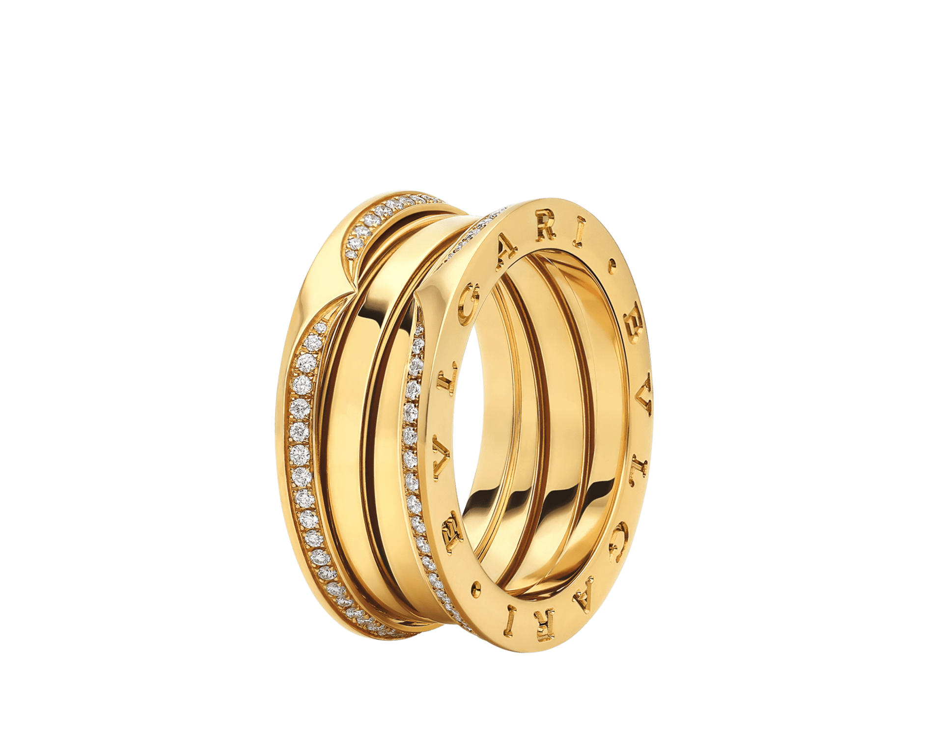 B.zero1 Ring Yellow Gold 360312 | Rings | Bvlgari Official Store