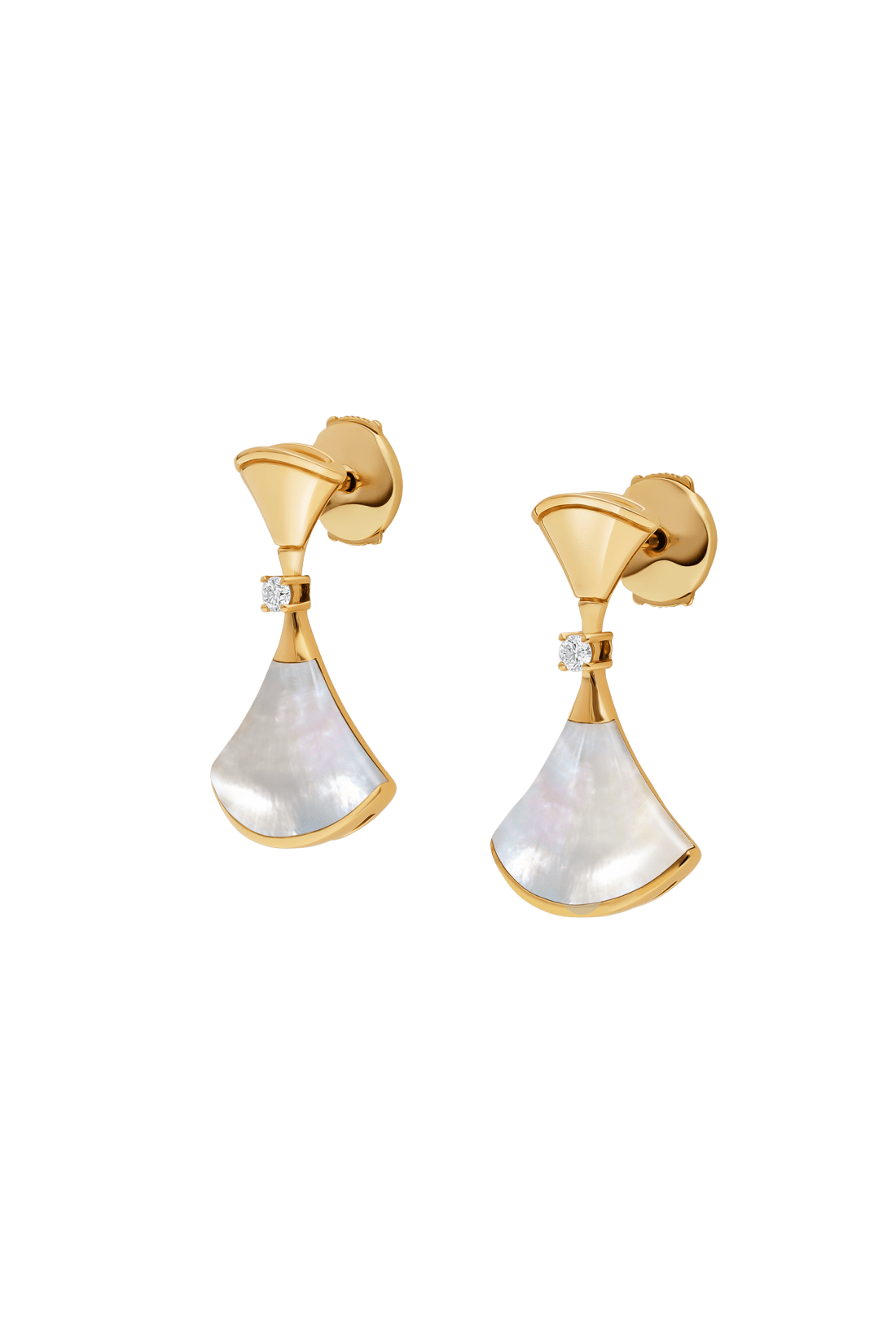 Divas Dream Earrings Yellow Gold 357513 Earrings Bvlgari Official Store