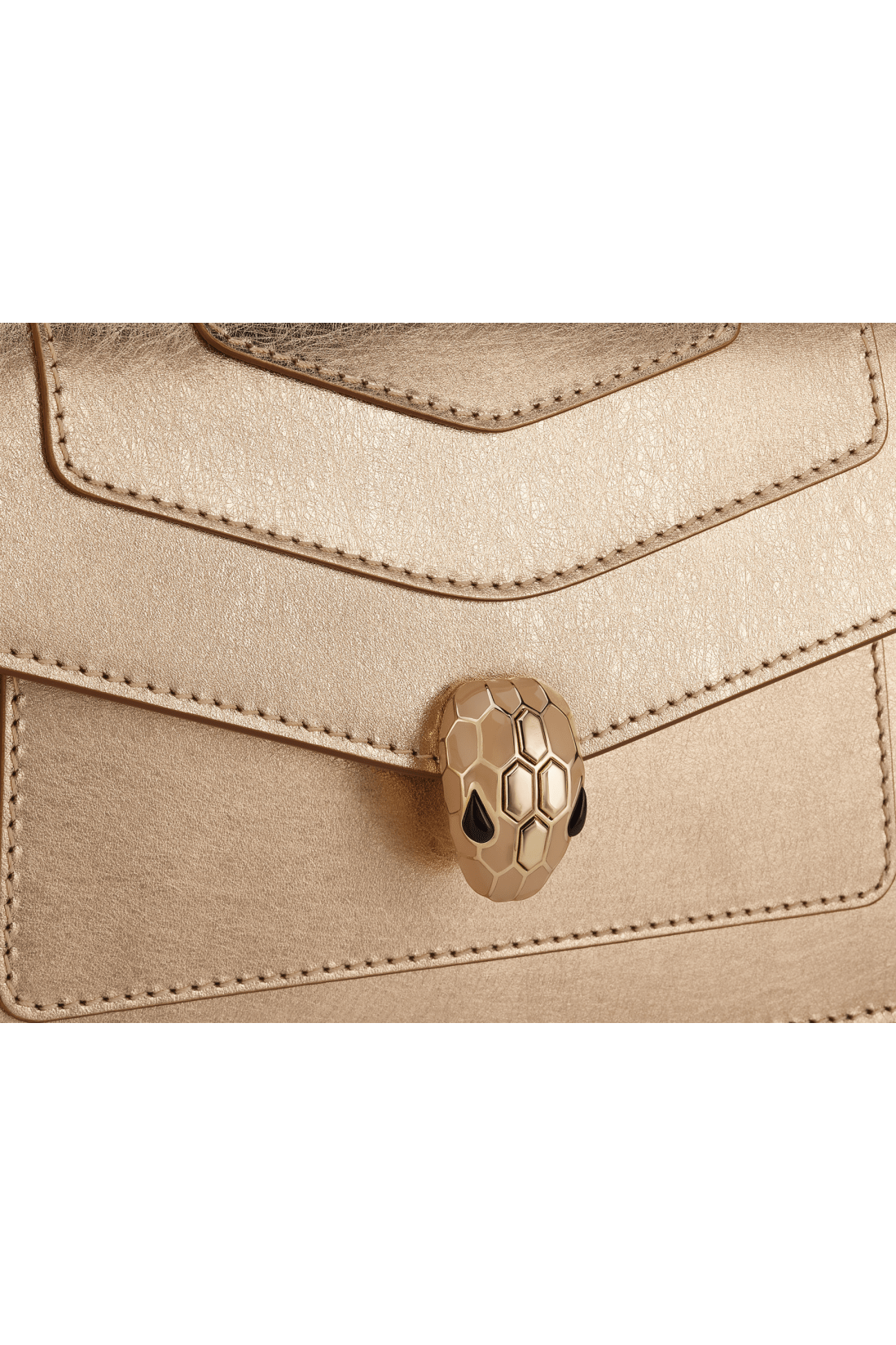 Serpenti Forever Chain Wallet Calf Leather 293252 Wallets Bvlgari Official Store
