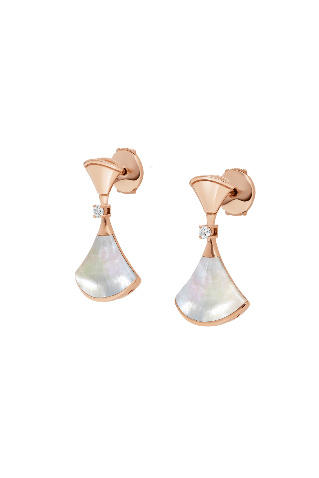 Divas dream Rose Gold Earrings 350740 Bvlgari Rose Gold 350740 Earrings Bvlgari Official Store