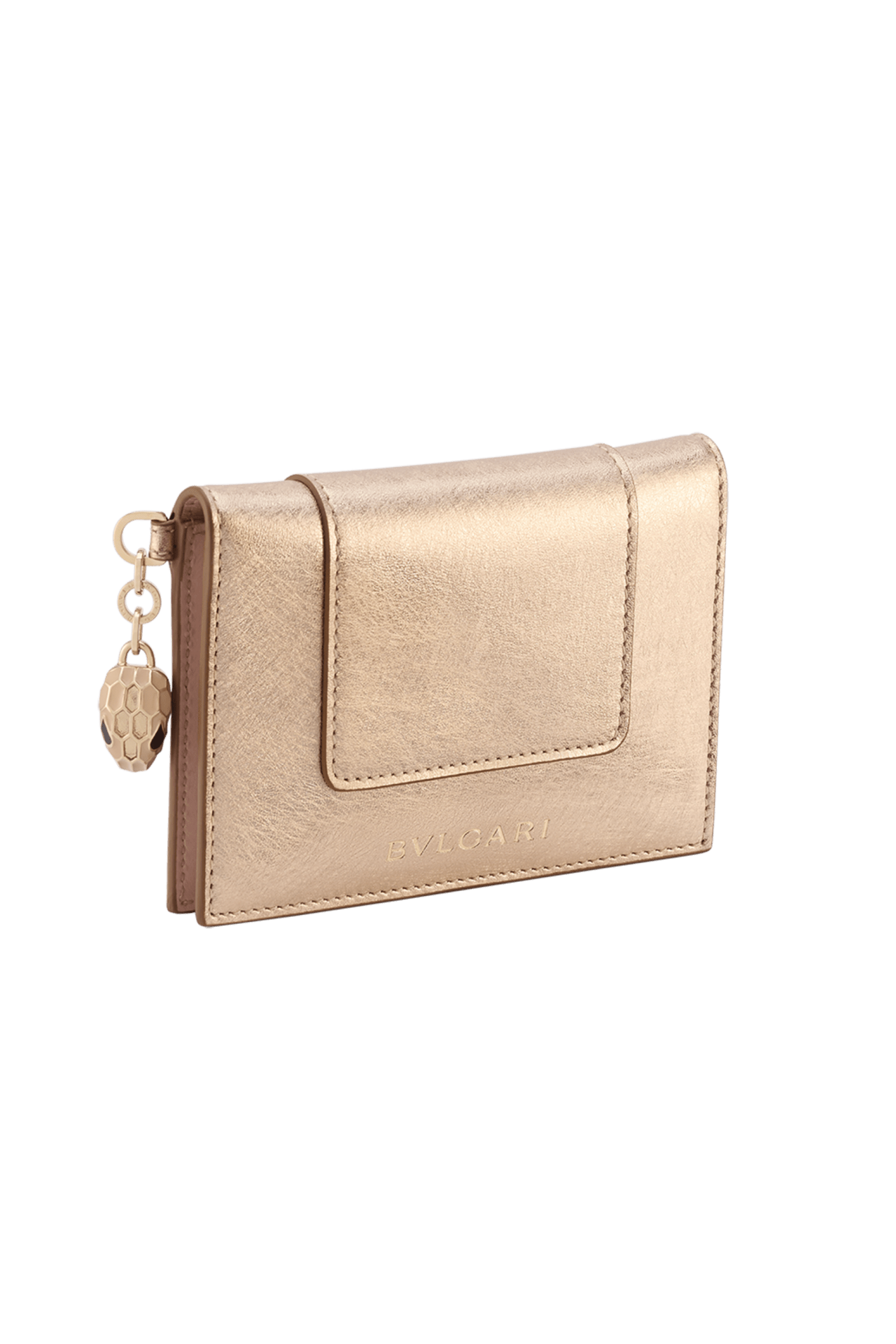 セルペンティ フォーエバー 二つ折り カードホルダー Calf Leather 