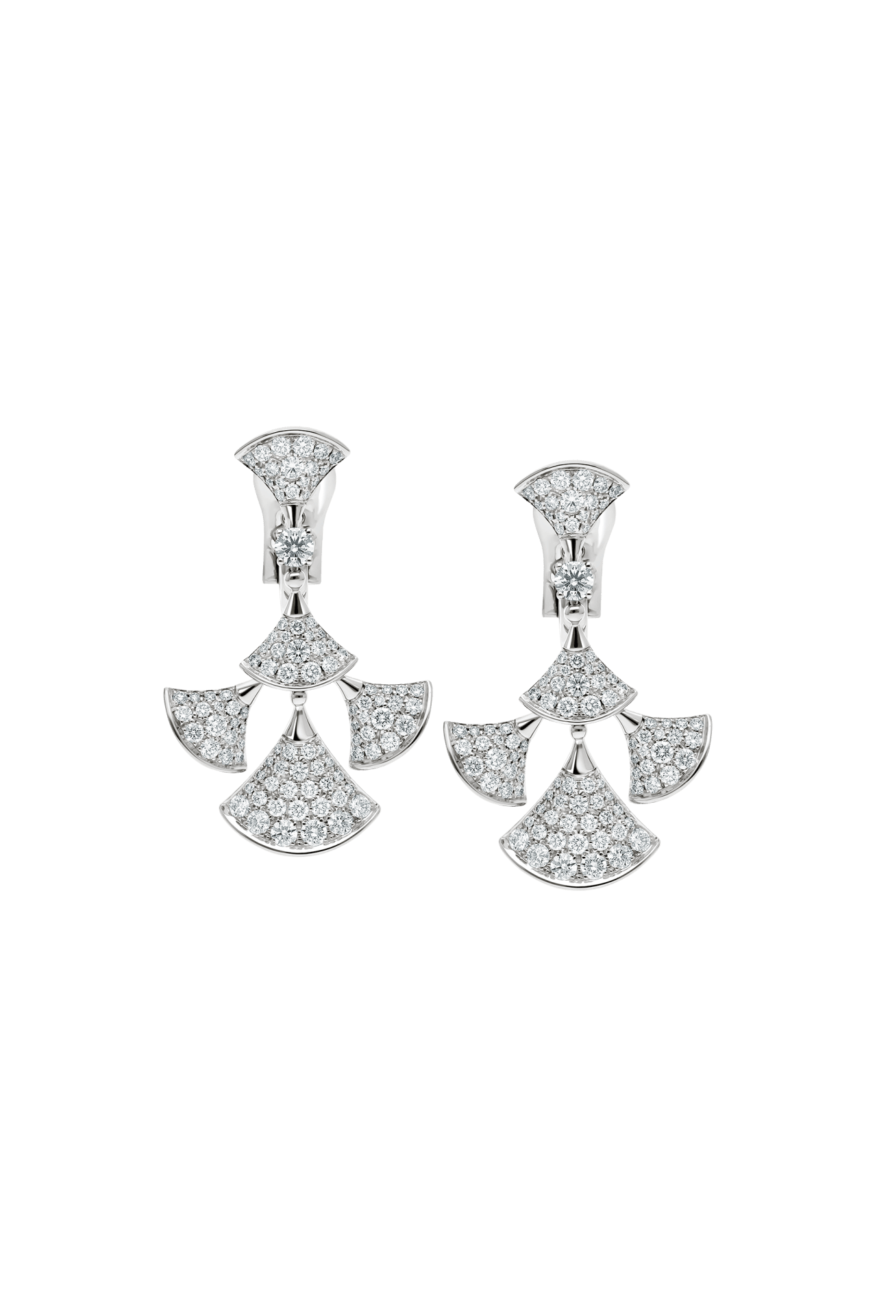 Divas Dream Earrings White Gold 352809 Earrings Bvlgari Official Store