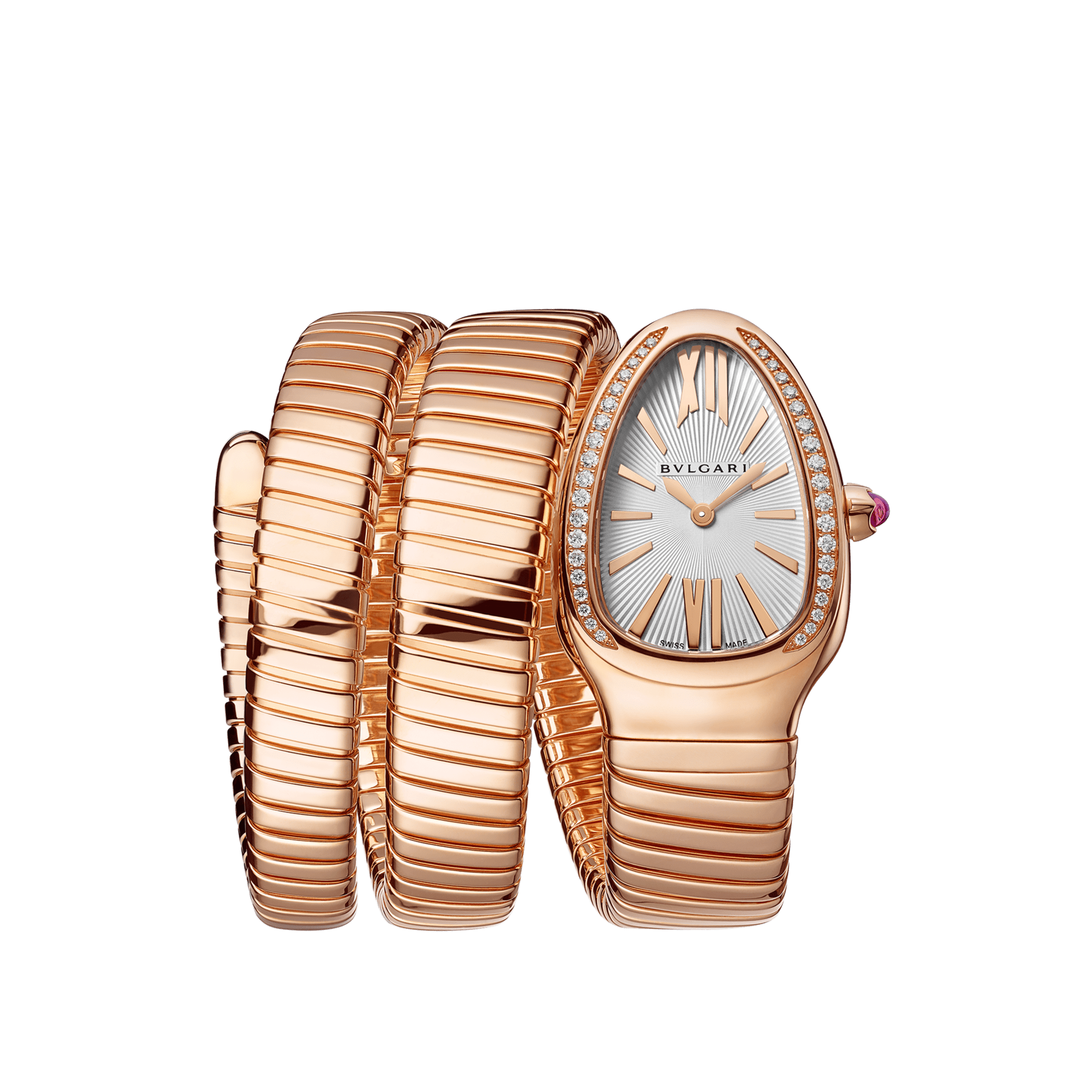 Gold bvlgari watch sale