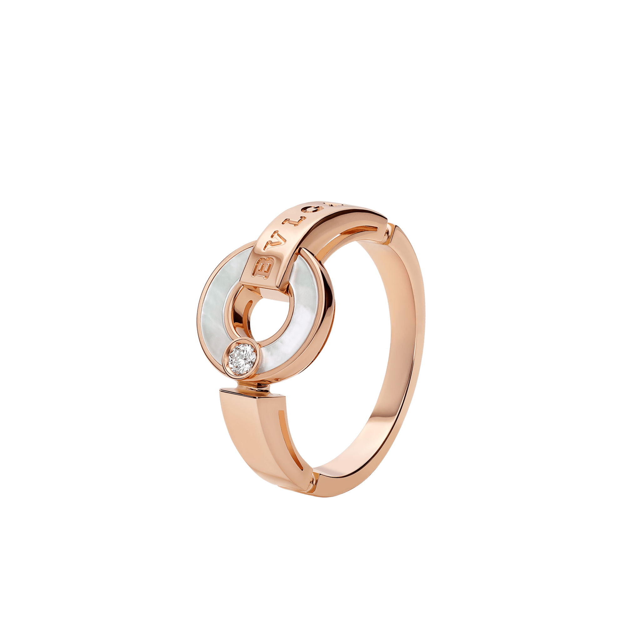 Bvlgari Bvlgari Anillo Rose Gold 357545 Anillos Bvlgari Official Store