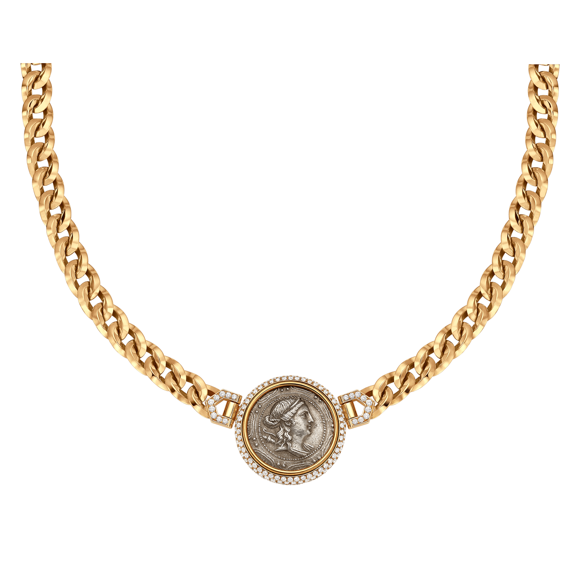 Monete Necklace Yellow Gold 358672 | Necklaces | Bvlgari Official Store