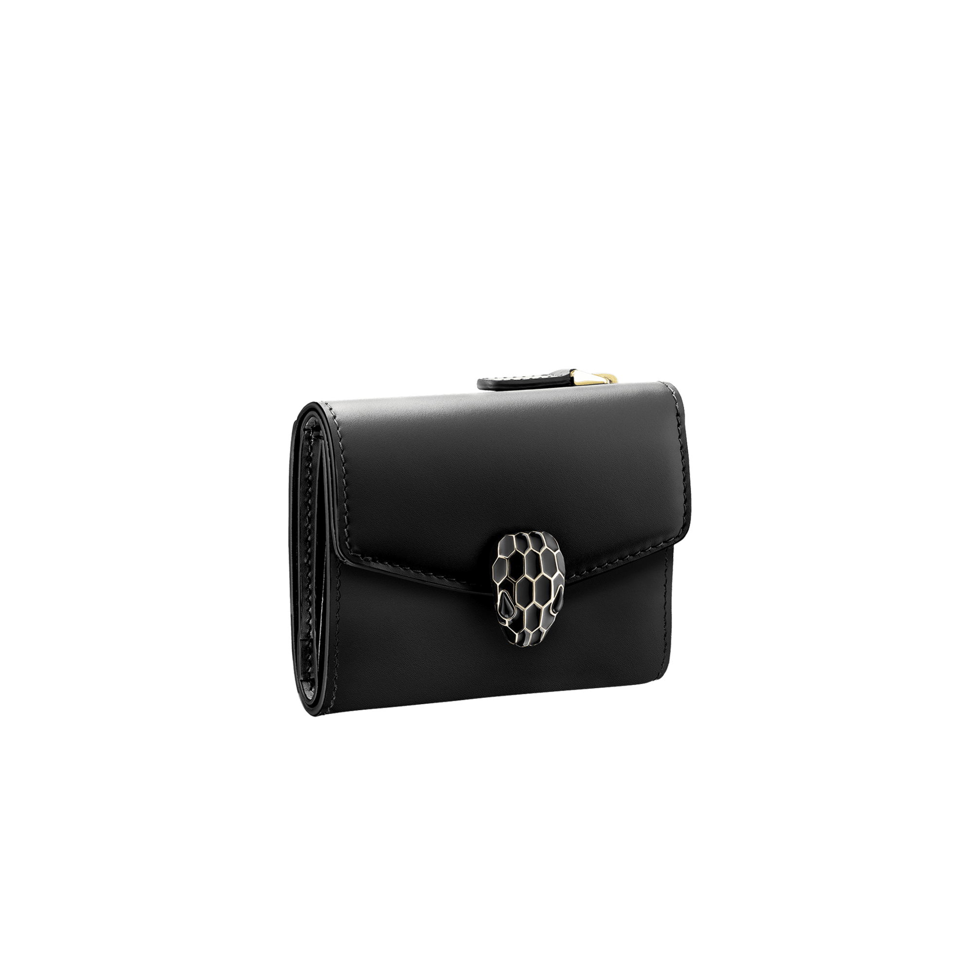 セルペンティ フォーエバー 三つ折り財布 Calf Leather 291858 | ウォレット | Bvlgari Official Store