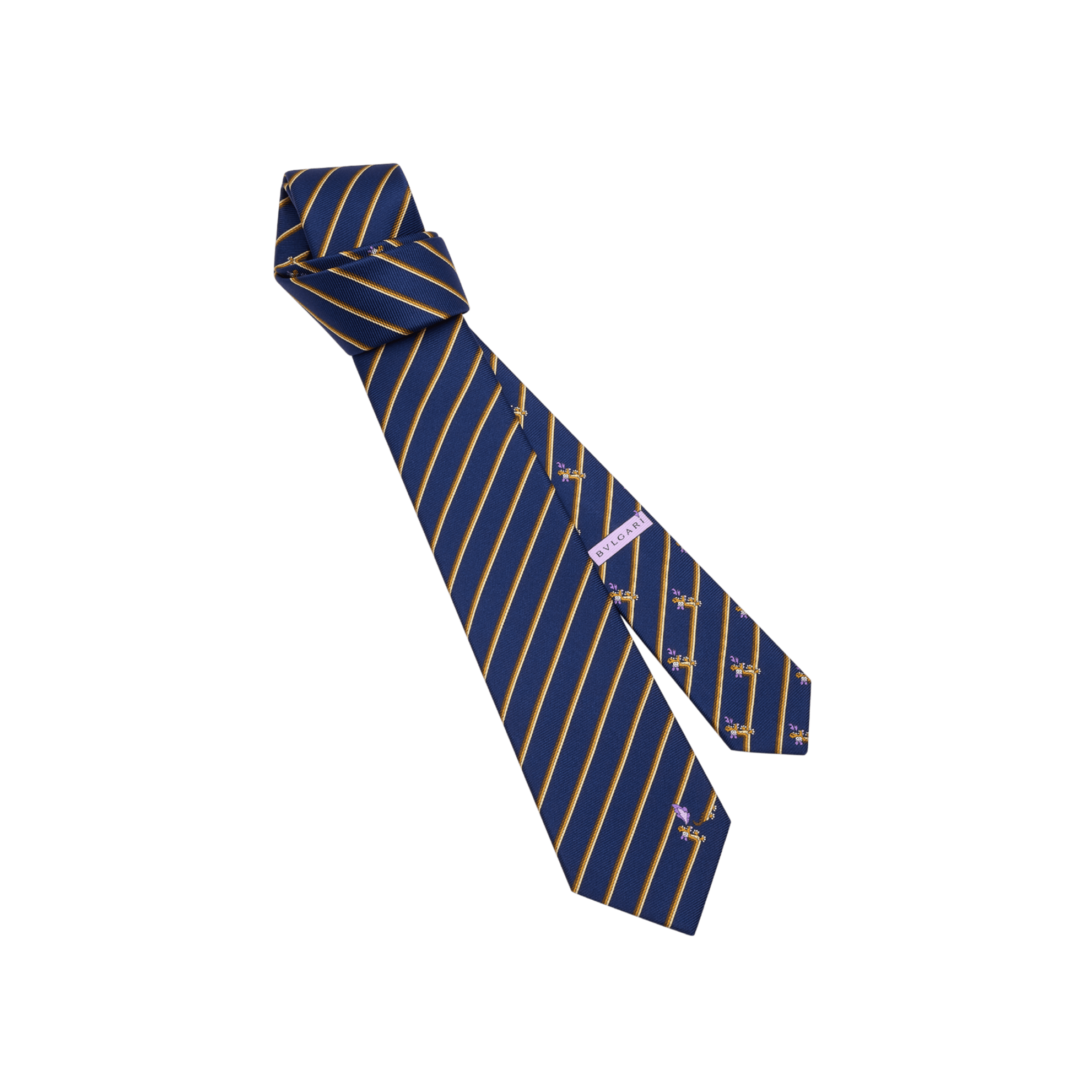 Bvlgari silk outlets tie