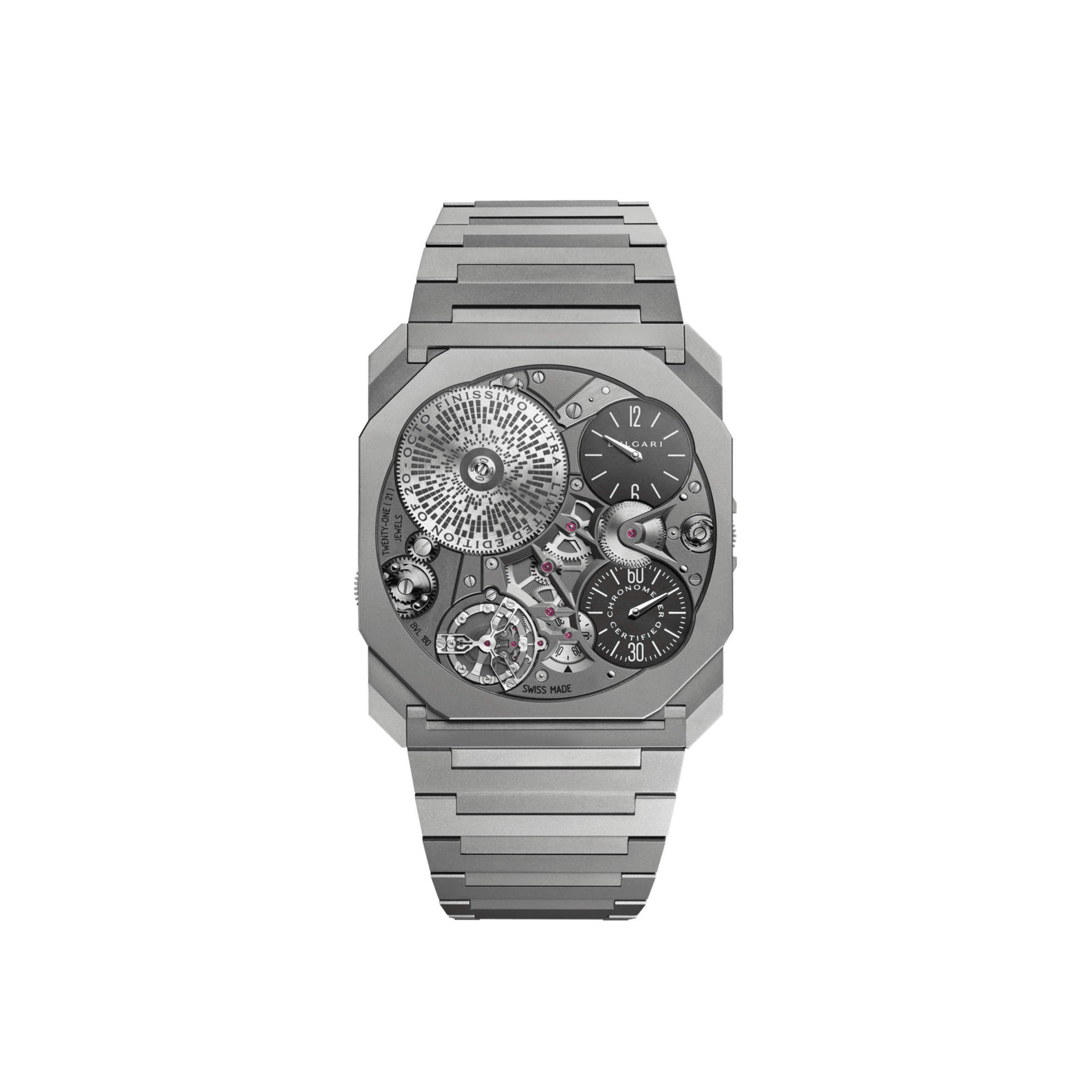 オクト フィニッシモ ウォッチ Titanium 104081 | ウォッチ | Bvlgari Official Store