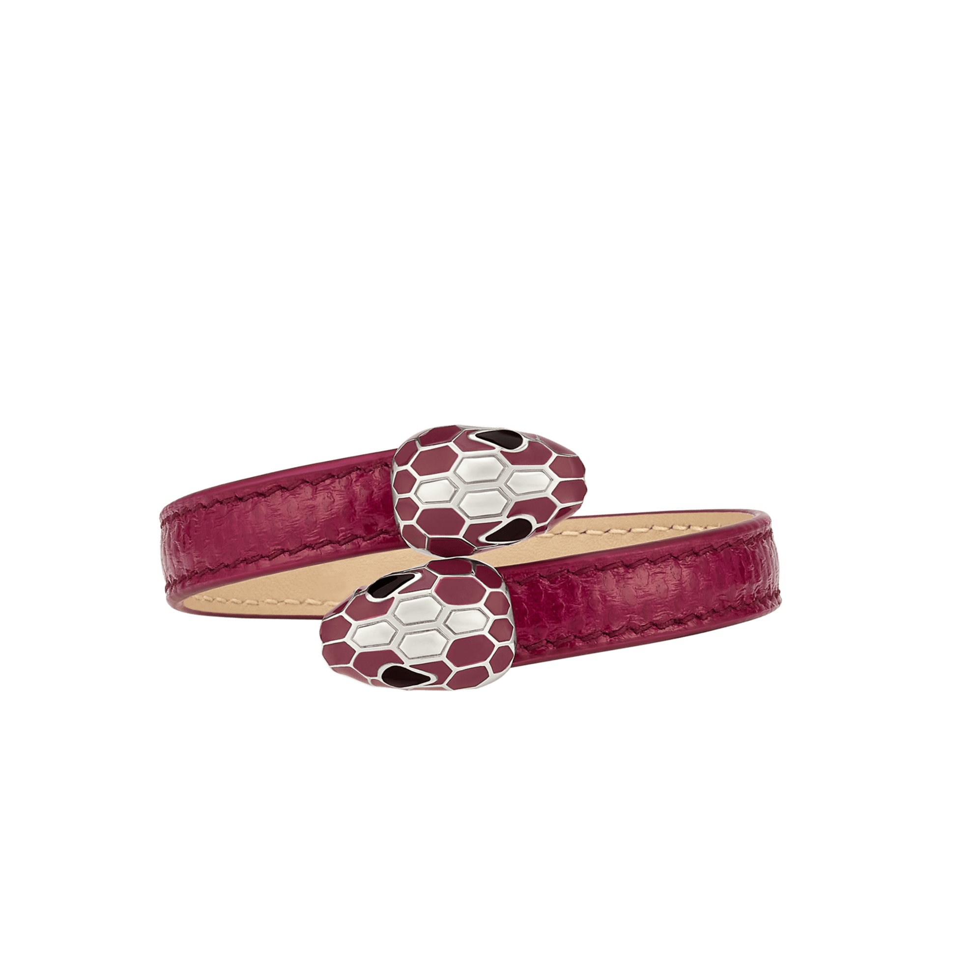 セルペンティ フォーエバー レザーブレスレット Karung Leather 294349 