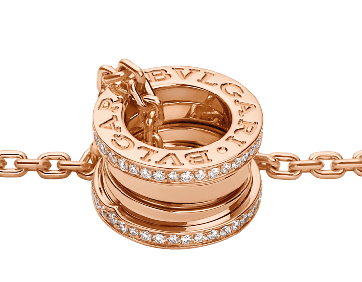 B.zero1 Necklace Rose Gold 358346 | Necklaces | Bvlgari