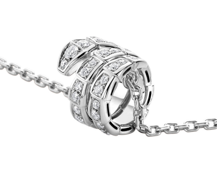 セルペンティ ヴァイパー ネックレス White Gold 357796
