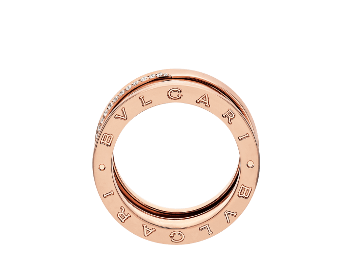 ビー・ゼロワン リング Rose Gold 358980 | リング | Bvlgari