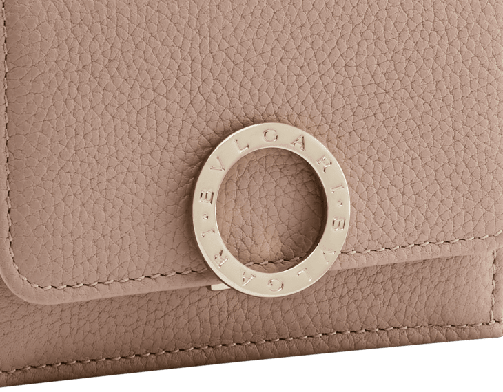 ブルガリ・ブルガリ 三つ折り財布 Calf Leather 291770