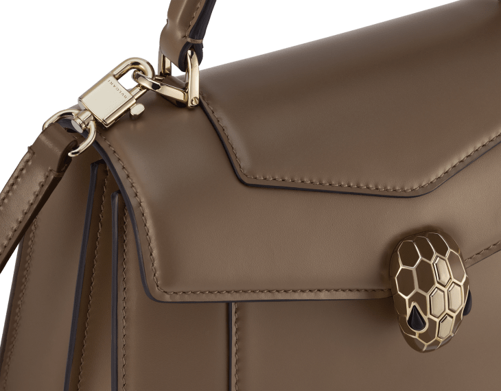Serpenti Forever Calf Leather 293665 | Bolsos | Bvlgari Official Store 