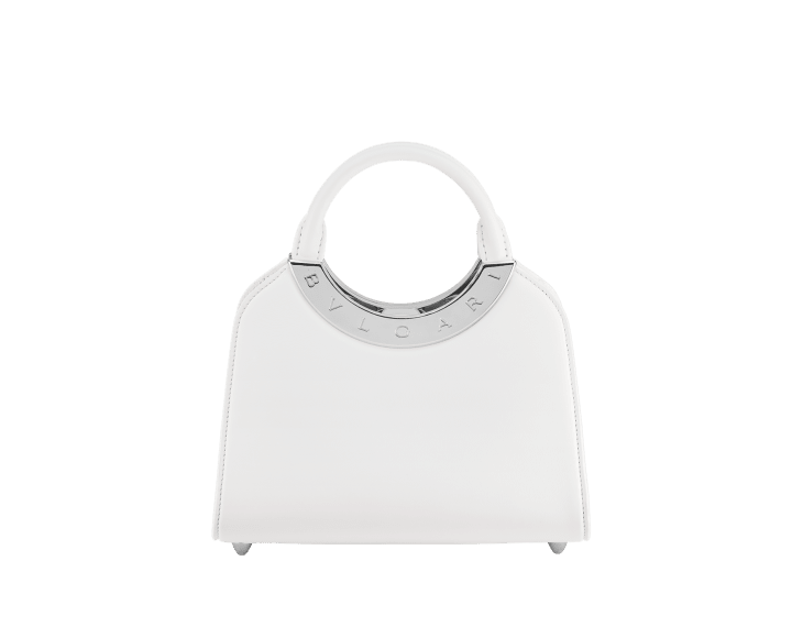 ブルガリ ローマ スモール トップハンドルバッグ Calf Leather 294020 
