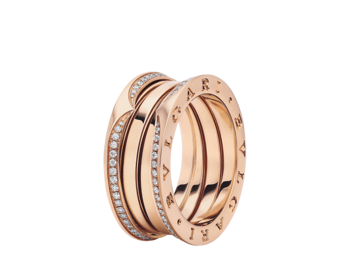 ビー・ゼロワン リング Rose Gold 358994 | リング | Bvlgari