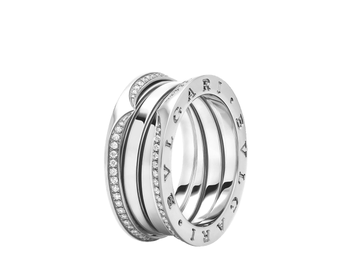 B.zero1 Ring White Gold 360277 | Rings | Bvlgari Official Store