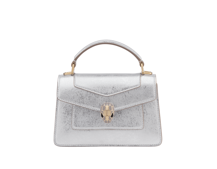 セルペンティ フォーエバー ミニ トップハンドルバッグ Calf Leather  