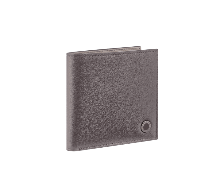 ブルガリ・ブルガリ マン 二つ折り財布 Calf Leather 294158