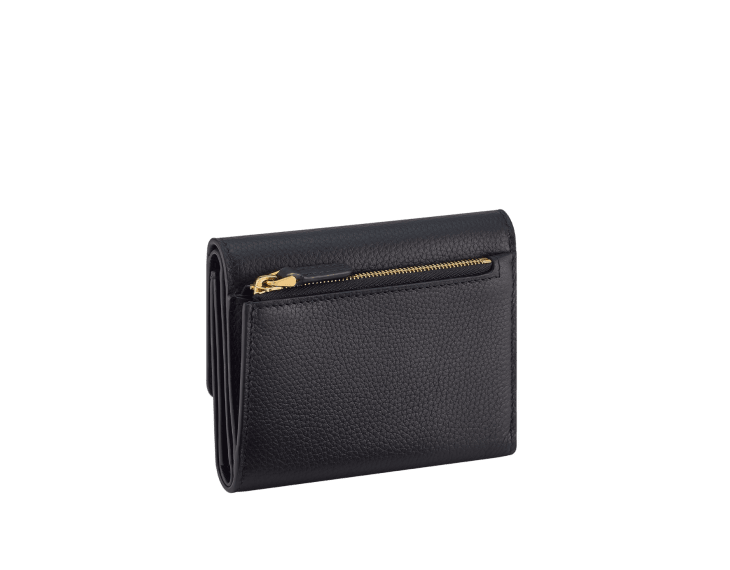 ブルガリ ローマ コンパクトウォレット Calf Leather 294471