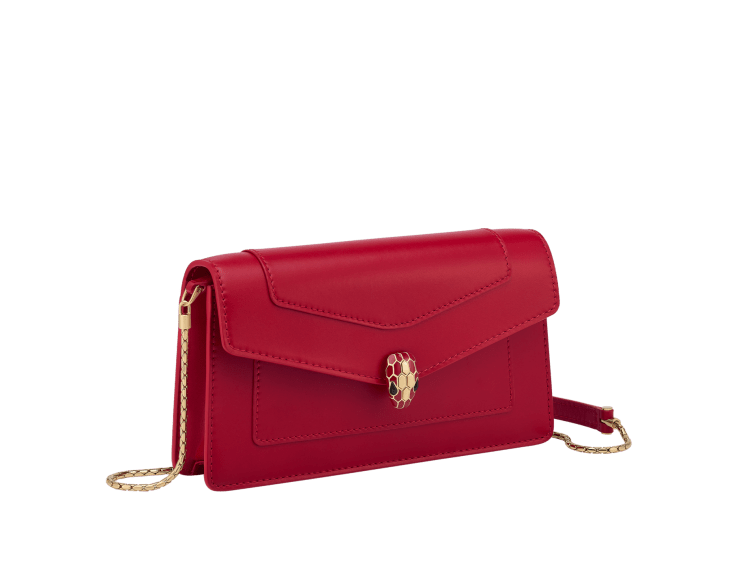 Serpenti Forever Chain Pochette Calf Leather 294652