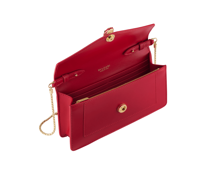 Serpenti Forever Chain Pochette Calf Leather 294652